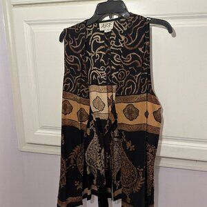 A.K.F Womens Brown Jacket Size M